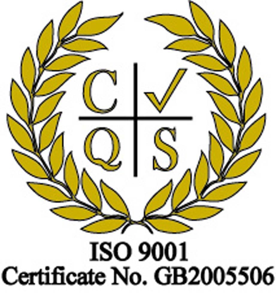 ISO 9001 certification logo